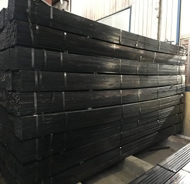 Q195 Q235 ERW Rectangular Tube Steel Square Tube Black Iron Pipe Price