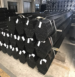 Good quality black hollow round welded steel pipe for structure