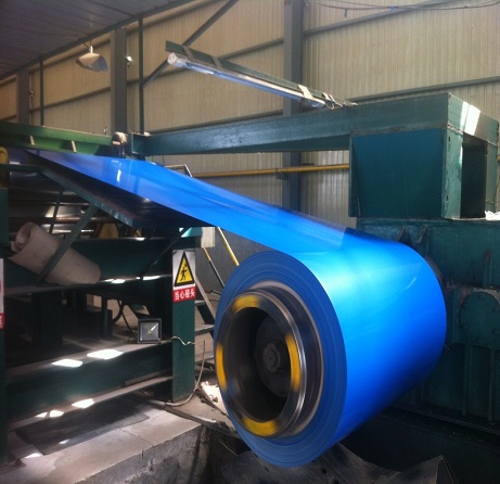 PPGI ,Color coating trapezoidal roofing iron sheet for Housing