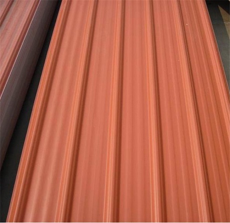 PPGI Corrugated Steel Sheet Galvanized Colorful Metal Plate