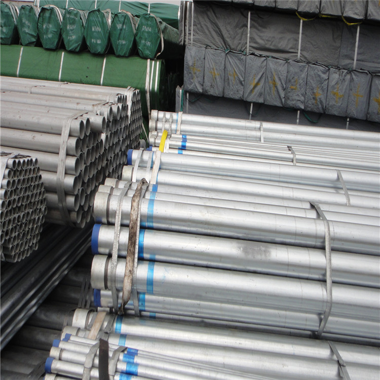 BS1387 hot dip galvanized steel pipe hot rolled round galvanized steel pipe galvanized pipe