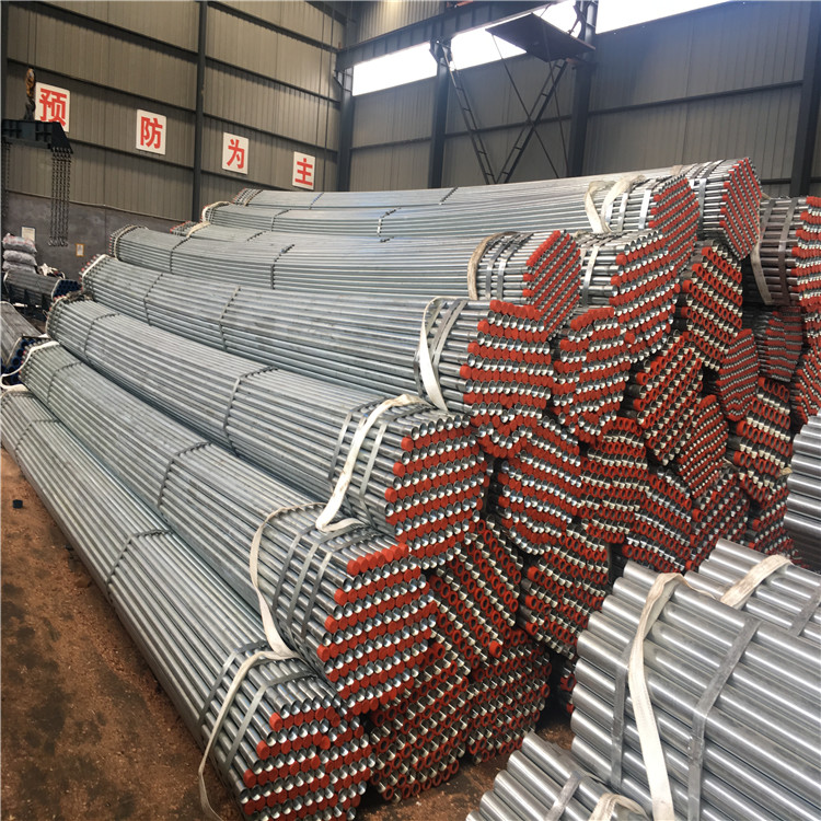 BS1387 hot dip galvanized steel pipe hot rolled round galvanized steel pipe galvanized pipe