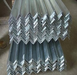 Standard sizes and thickness galvanized hot dip galvanised steel angle iron bar