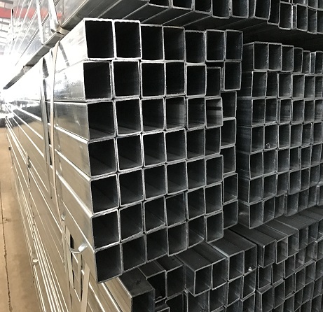 Hollow Section Rectangular Galvanized Mild Carbon Steel Tube Pipe