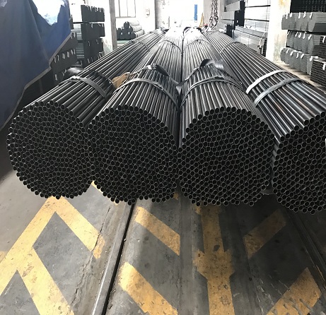 Structural sections black round carbon steel pipe