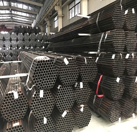 Structural sections black round carbon steel pipe