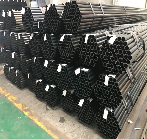 Black steel Pipe Round Hollow Sections ASTM, JIS Standard