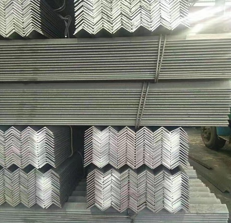 Standard sizes and thickness galvanized hot dip galvanised steel angle iron bar