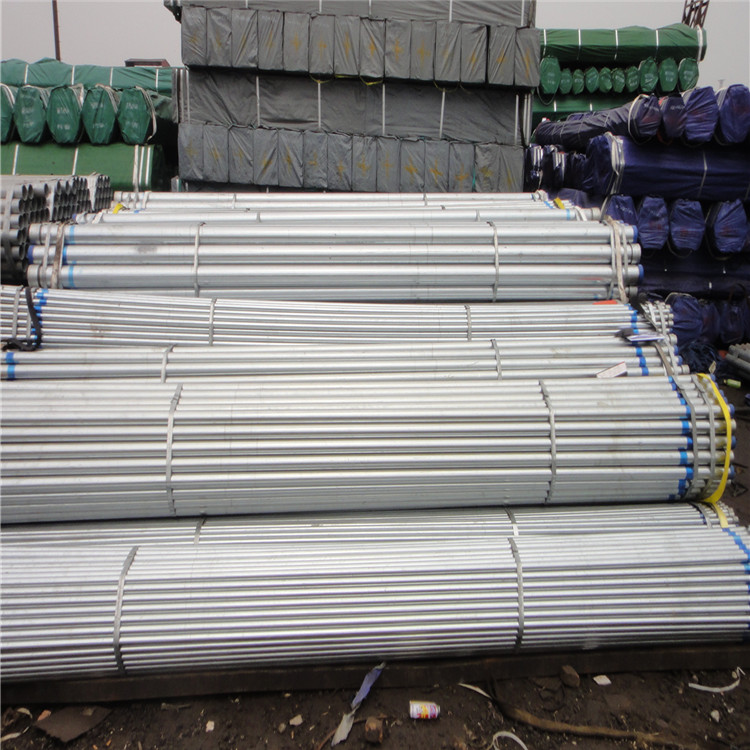 BS1387 hot dip galvanized steel pipe hot rolled round galvanized steel pipe galvanized pipe